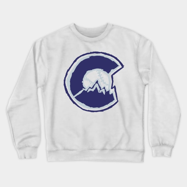 Colorado Rockieeees Crewneck Sweatshirt by Very Simple Graph